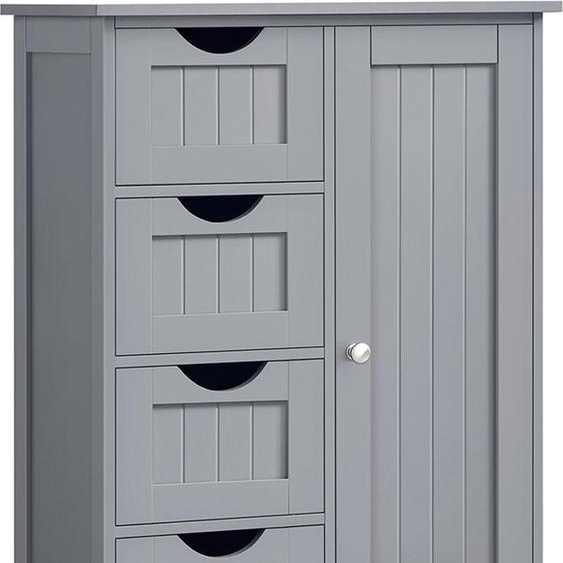 Armoire de salle de bain avec 4 tiroirs