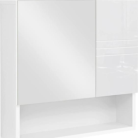 Armoire de toilette 54 x 15 x 55 cm blanche