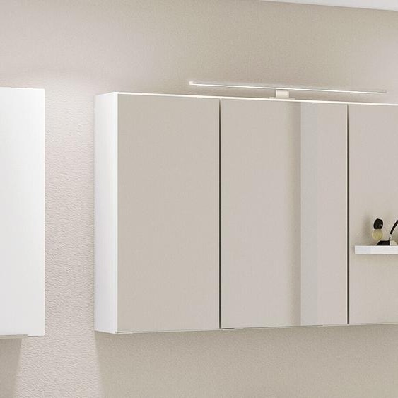 Spiegelschrank Garda in weiß - 100x66x20cm (BxHxT)