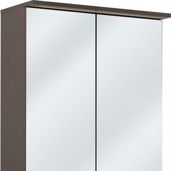 Spiegelschrank Wandschrank Badezimmerschrank mit Spiegel 60 cm LED Beleuchtung