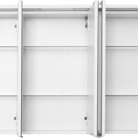 Armoire de toilette Bobbi 120cm modèle 1 3 portes et éclairage LED - blanc