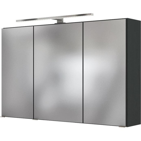 Spiegelschrank Florida in grafitgrau aus Holzwerkstoff - 120x64x20cm (BxHxT)