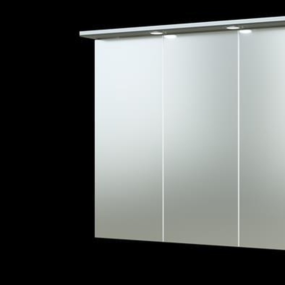 Armoire de toilette LED Kame Allegro 91 gris brillant 91x23x72,5cm