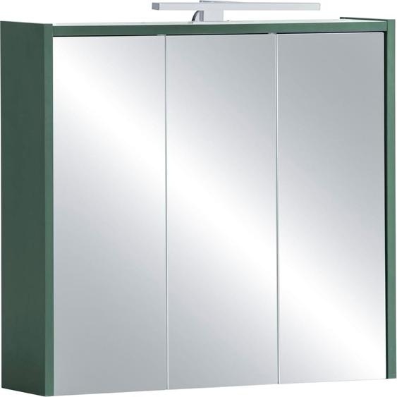 Armoire de toilette Lovis - Holzmaterial nachtblau - 74,5 cm
