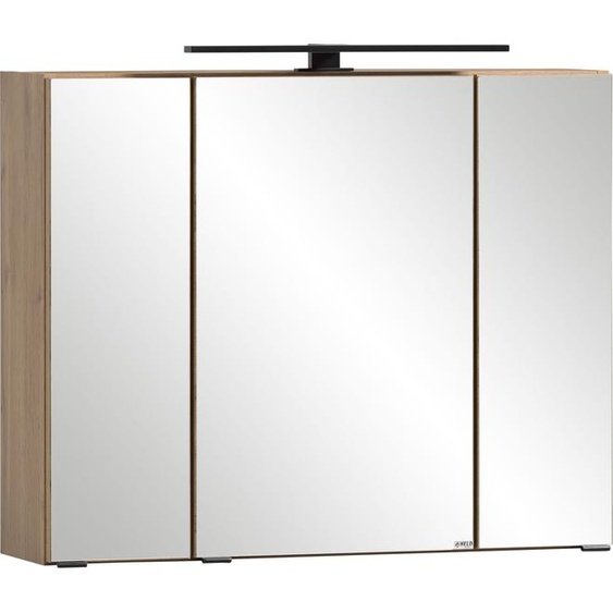 Spiegelschrank Lyon in Wotaneiche - 80x64x20cm (BxHxT)