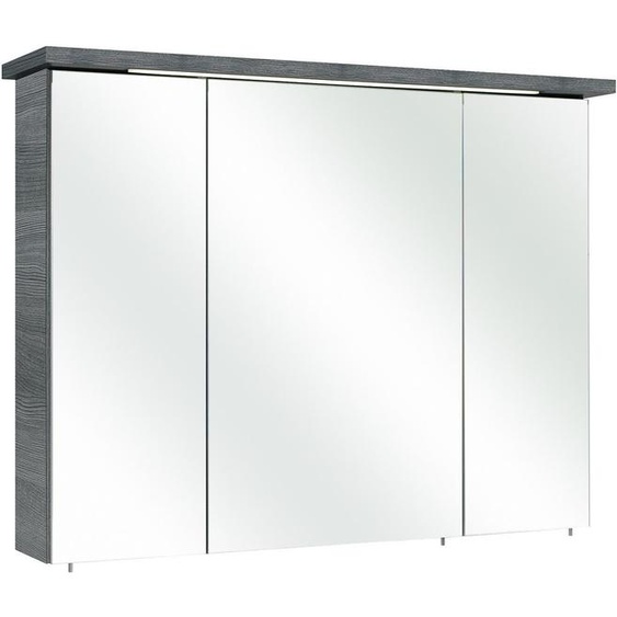 Spiegelschrank Abelica II in Graphit Struktur - 80x72x20cm (BxHxT)