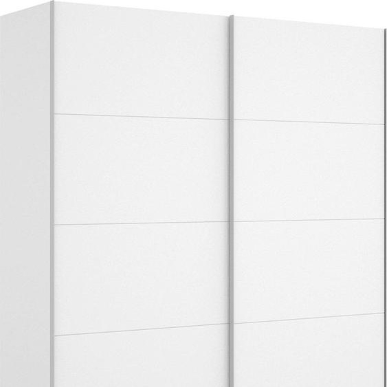 Alias - Armoire 2 Portes, 180x204h cm Blanc Brillant, Porte-manteau