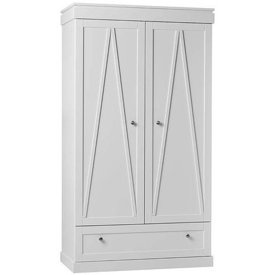Armoire double blanche Marie - MDF