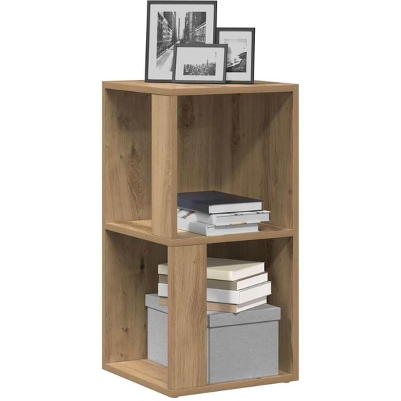 Armoire en bois massif, finition chêne