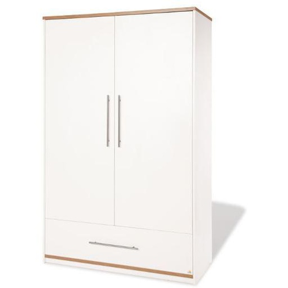 Armoire enfant - Tuula - blanc et marron
