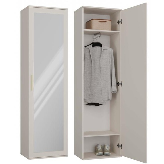 Armoire étroite 50 cm RASMUS - cachemire