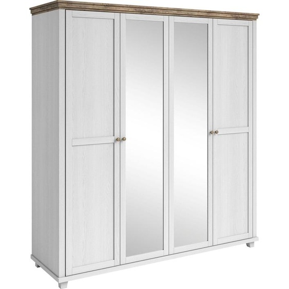 Armoire Evora Armoire à portes battantes Finition au choixAbisko Ash / Chêne Lefkas