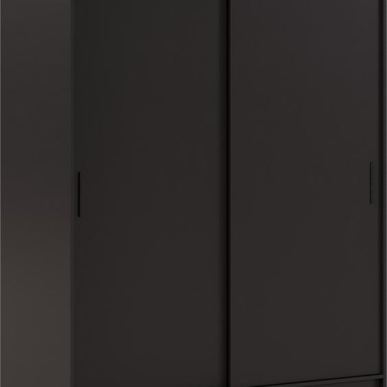 Armoire Iga 160 cm avec 2 portes coulissantes Armoire à portes coulissantes (noir)