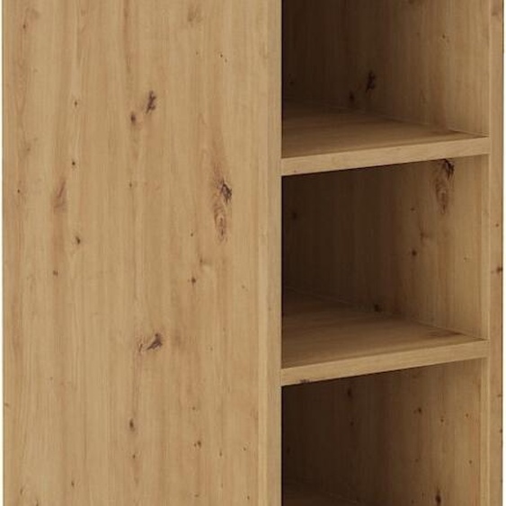 Armoire inférieure ouverte BALIJA – largeur 30 cm, chêne artisan