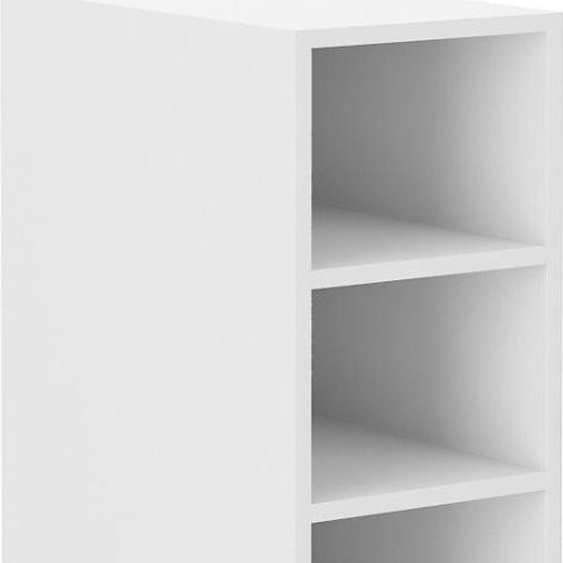 Armoire inférieure ouverte LAJLA – largeur 30 cm, blanc
