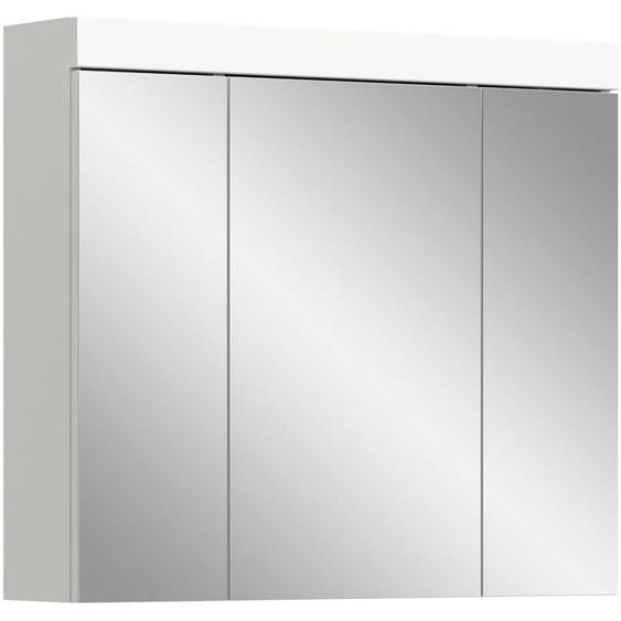 Armoire miroir 80x70x18 cm, couleur blanche