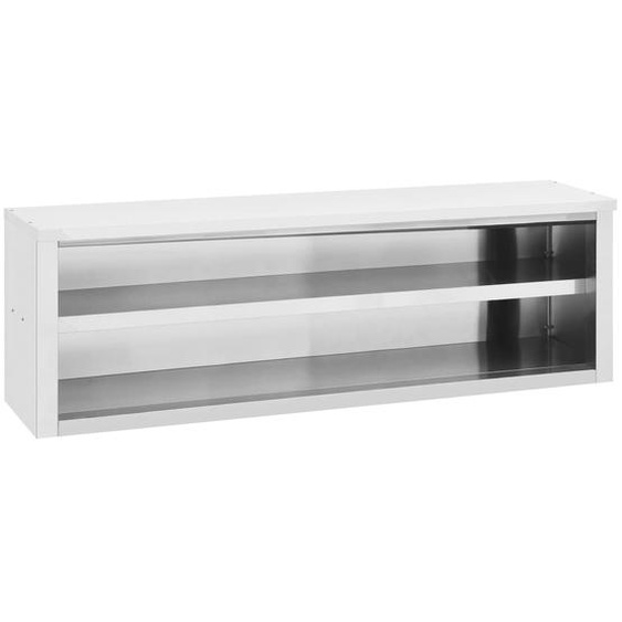 Armoire murale de cuisine 150x40x50 cm Acier inoxydable