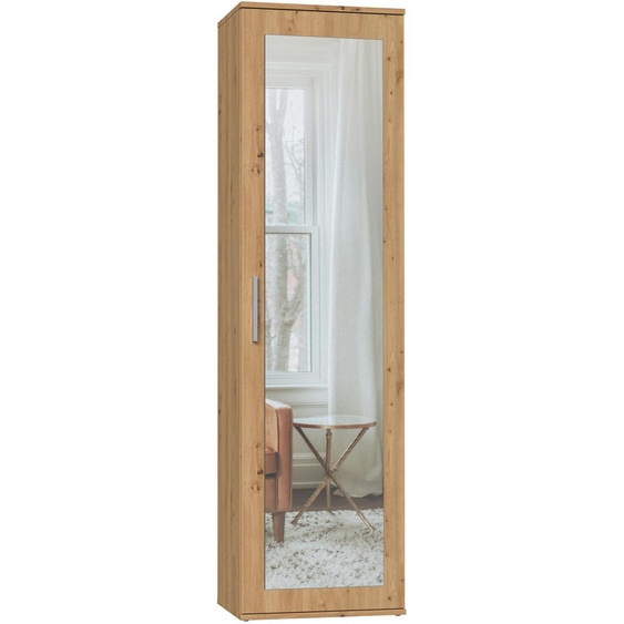 Armoire pour hall dentrée avec miroir RASMUS - chêne artisanal