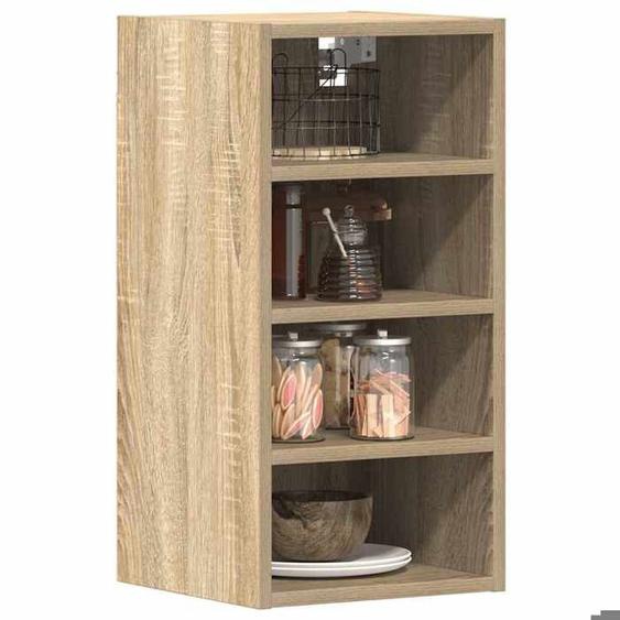Armoire suspendue/Armoire de cuisine - JILI - chêne sonoma 30x29,5x60 cm - bois dingénierie M91