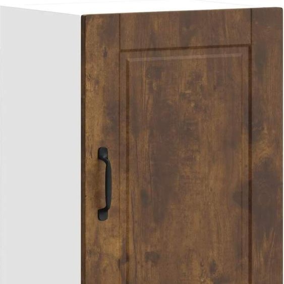 Armoire suspendue de cuisine Porto chêne fumé Matériau dérivé du bois