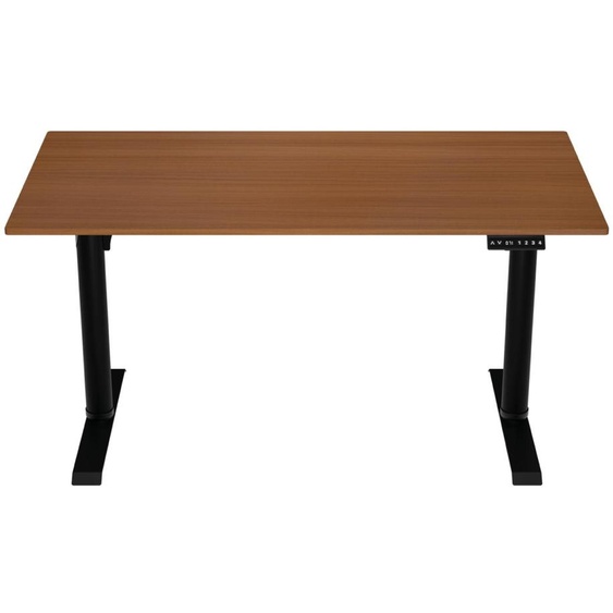 Arozzi Arena Nordico Bureau Électrique - 160 x 82 x 71-115 cm - Noyer