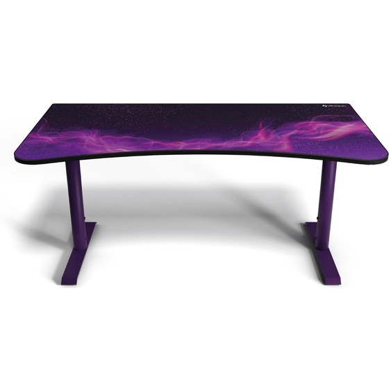 Arozzi Arena Large Bureau Gaming - 160 x 82 x 71-81 cm - Violet Galaxie