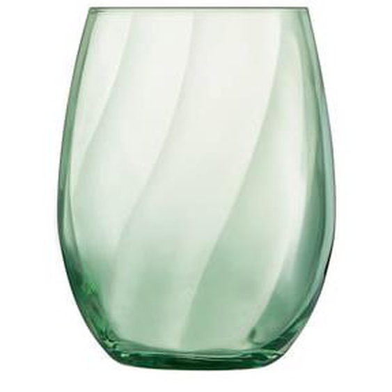 Arpège color - 6 gobelets forme haute 35cl Green