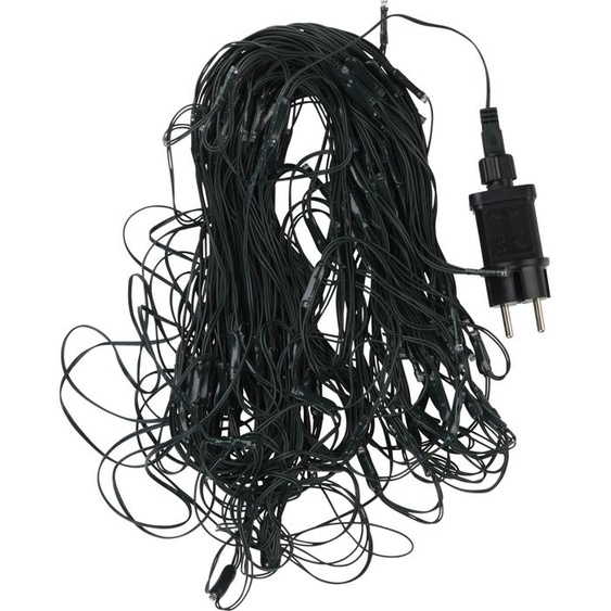 Arti Casa Filet de Lumière LED 6,5m Lumières de Noël Avec 160 LED - Blanc Chaud - Pour Intérieur Et Extérieur - Décoration De Noël - 230V