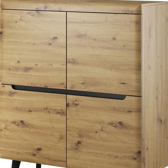 Artisan Chêne 107X137 cm Commode moderne Panneau stratifié