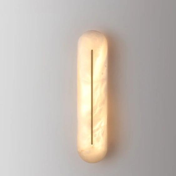 Artpad Applique murale italienne en marbre naturel, lumière LED de chevet pour chambre à coucher, Villa, entrée, couloir, salon, éclairage décoratif dintérieur