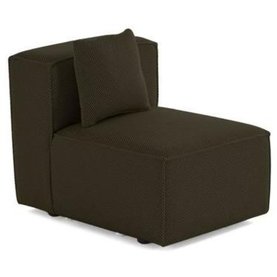 Arty - module dassise sans accoudoirs - en tissu mailles 3D - Vert