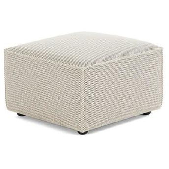 Arty - pouf dappoint - en tissu mailles 3D - Beige