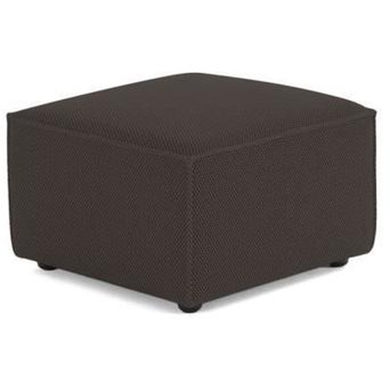 Arty - pouf dappoint - en tissu mailles 3D - Gris foncé