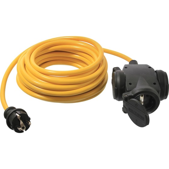 AS Schwabe 61459 Bâti de prises en caoutchouc plein Noir contact de protection 1 pce (61459)