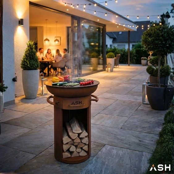 ASH - Ember - Plancha Barbecue - Rust