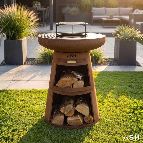 ASH - Horizon - Plancha Barbecue - Acier corten
