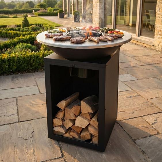 ASH - Solaria - Plancha Barbecue - Noir