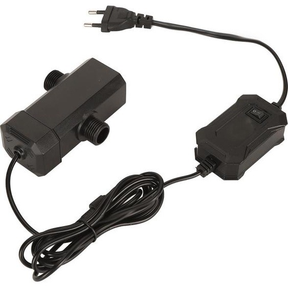 Asixxsix Lumière propre daquarium 7W, lampe UV de nettoyage deau avec minuterie pour aquarium de poissons, qui peut être immergée dans leau salée de 60-200 cm 100-950L (prise UE 220 V)