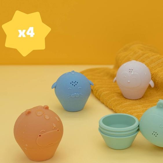 Aspergeurs ouverts silicone multicolore