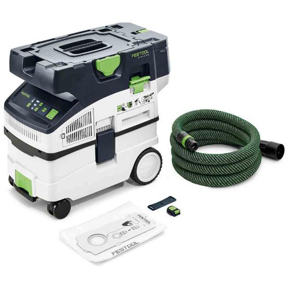 Aspirateur 2x18V CLEANTEC CTLC MIDI I-Basic (sans batterie ni chargeur) - FESTOOL - 577066