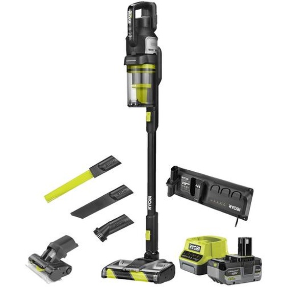 Aspirateur balai Brushless 18V ONE+™ Anti-emmêlement (1x4.0 Ah)