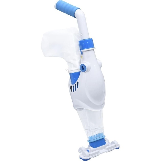 Aspirateur de piscine rechargeable avec poignée en mousse