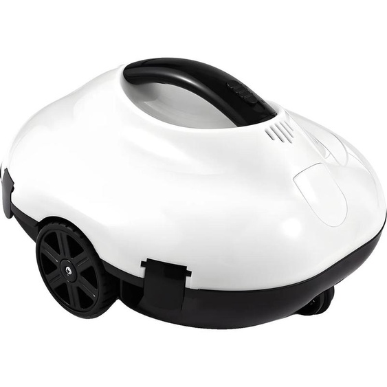 Aspirateur de piscine robotisé, autonomie de 120 minutes, nettoyage à grande vitesse, BLANC