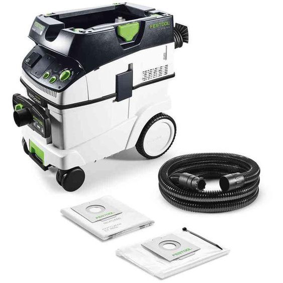 Aspirateur eau et poussières 1200W Cleantec CTL 36 E AC-LHS 350 36l - FESTOOL - 574960