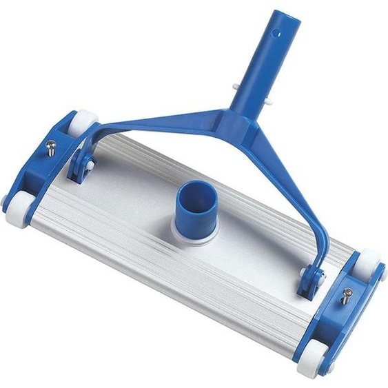 Aspirateur pour bassin en béton, boîtier en aluminium, raccord de tuyau rotatif 34,5 x 13 cm