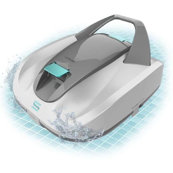 Cecotec Conga Pooldroid 3000 FloorMaster : robot aspirateur sans fil pour piscines. Double moteur, puissance daspiration de 100 litres par minute, autonomie de 100 minutes