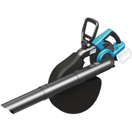 Aspirateur/Souffleur Sans Fil 2X18V Dedra Sas+All Ded7194V Moteur Sans Balais