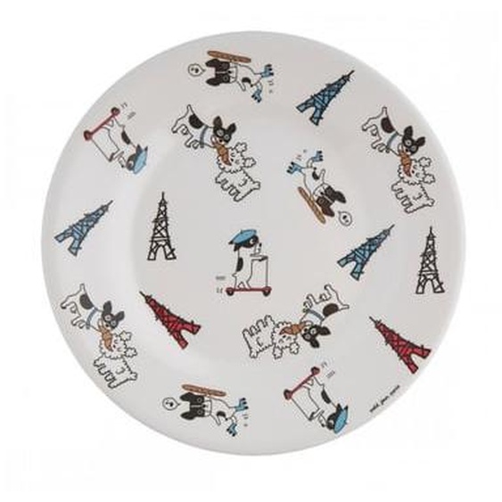 Assiette a dessert - Doggy in paris