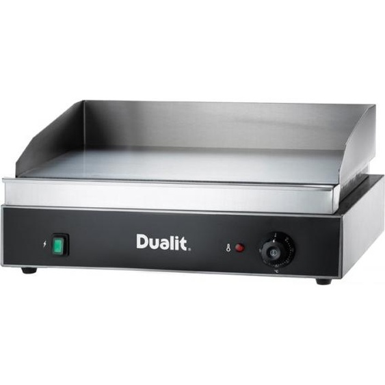 Assiette à snacks en acier inox 2400 w 52 x 33 cm - Dualit 96031