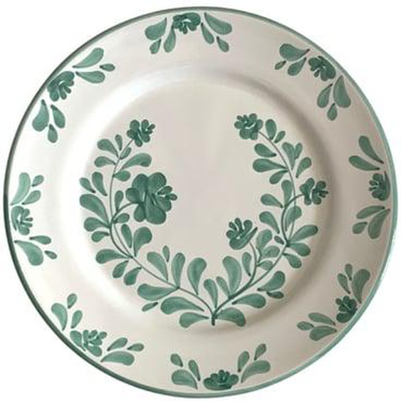 Assiette creuse Ø23 cm Donna vert